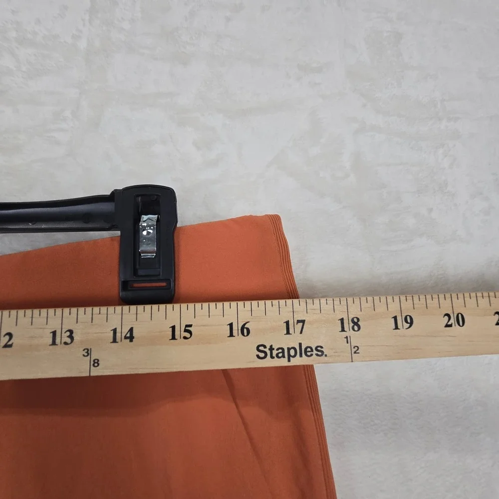 Athleta Brooklyn Heights Ankle Pants Orange Terracotta 14 198671 Womens Stretch‎